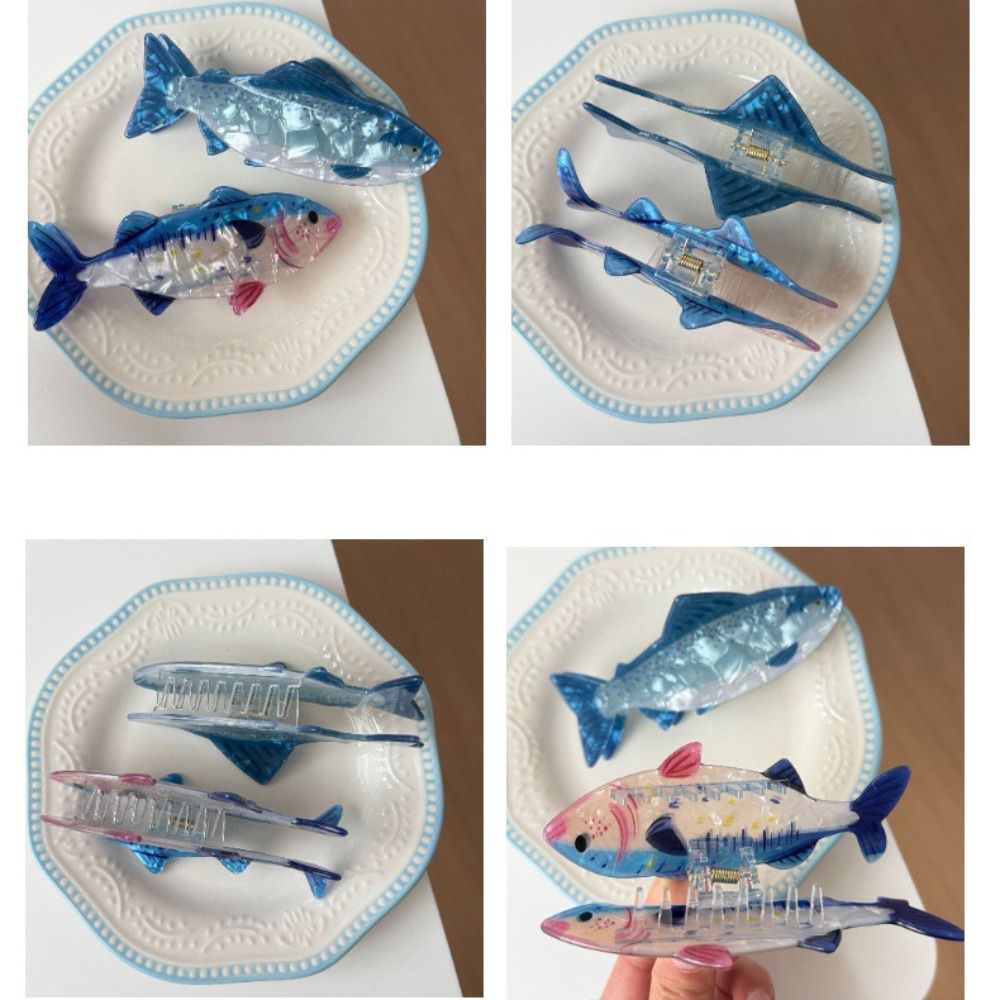 Hairpin Ocean Animal Hair Claw - đánh giá và giá Korean Lifestyle & Kids Boutique Photos