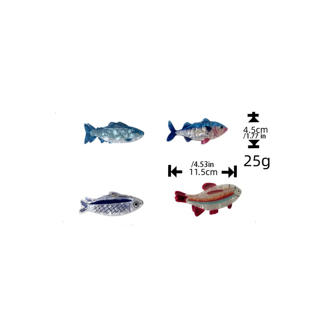 Hairpin Ocean Animal Hair Claw - đánh giá và giá Korean Lifestyle & Kids Boutique Photos