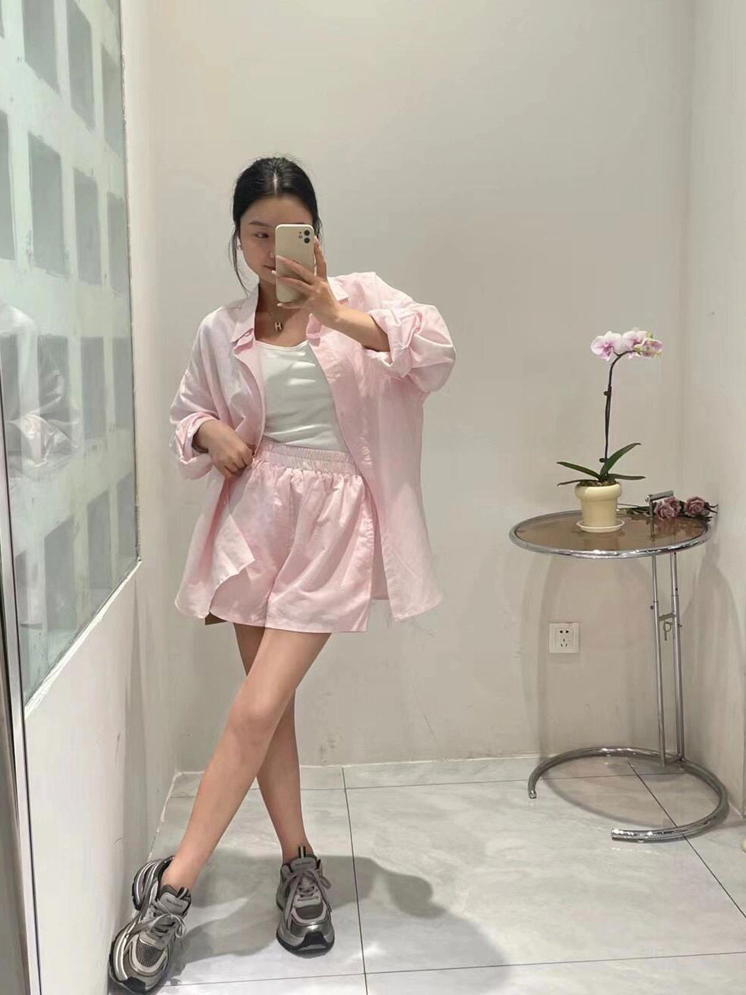 Korean Style Sweet Pink Long S - đánh giá và giá Korean Lifestyle