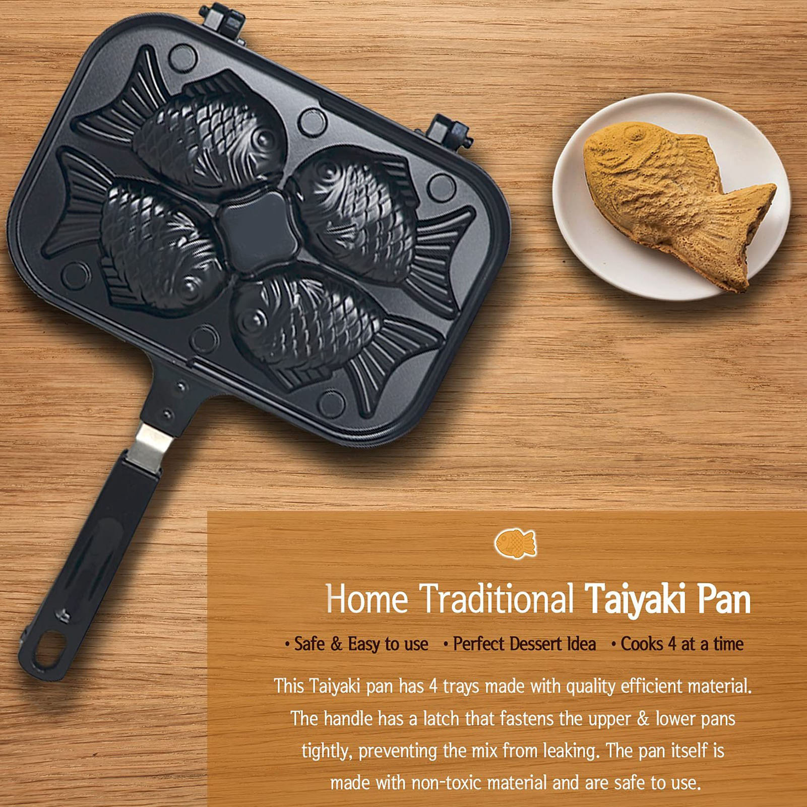 Taiyaki Cooking Bakeware Taiya - đánh giá và giá Tteokbokki Rice Cake