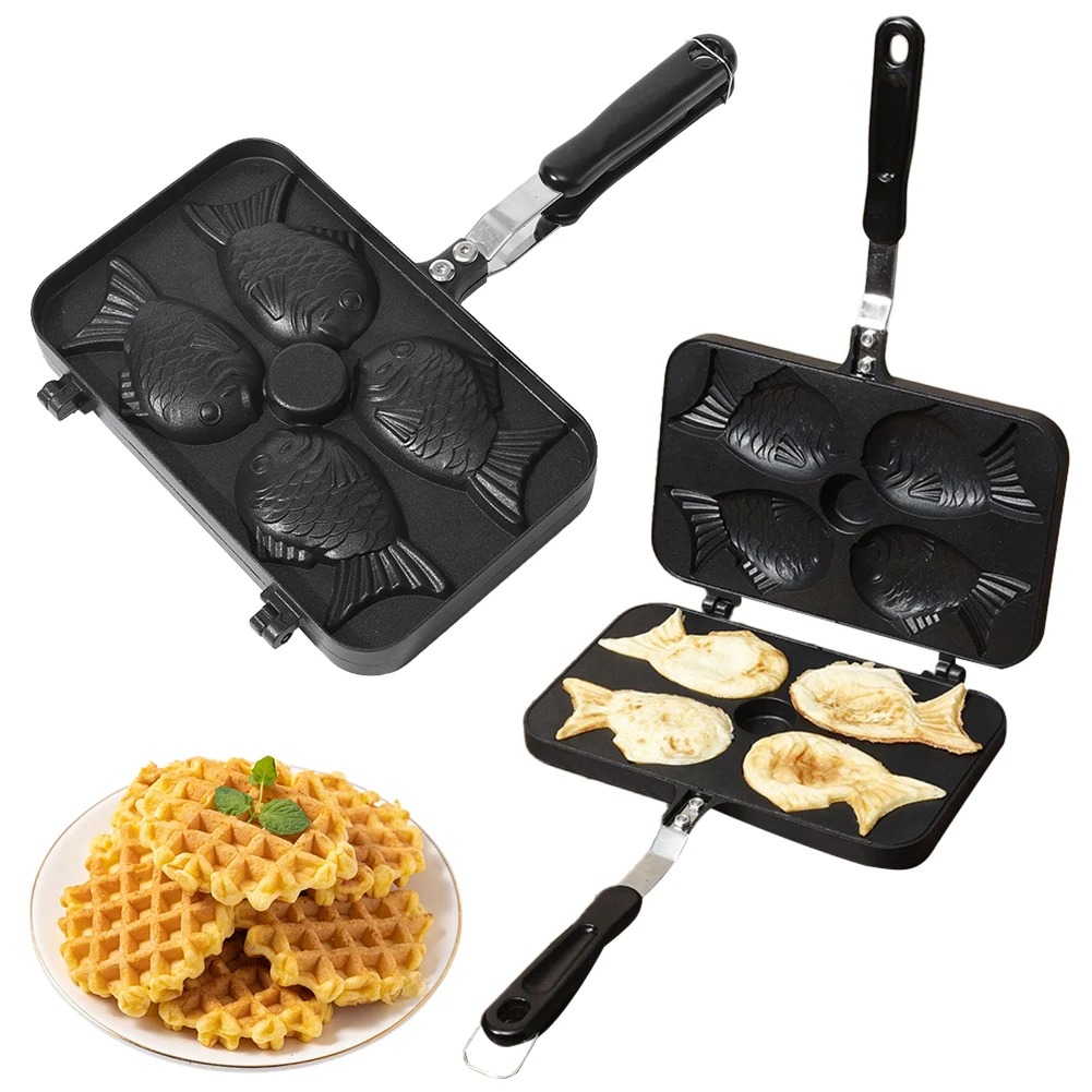 Kitchen Japanese Taiyaki Doubl - đánh giá và giá Tteokbokki Rice Cake