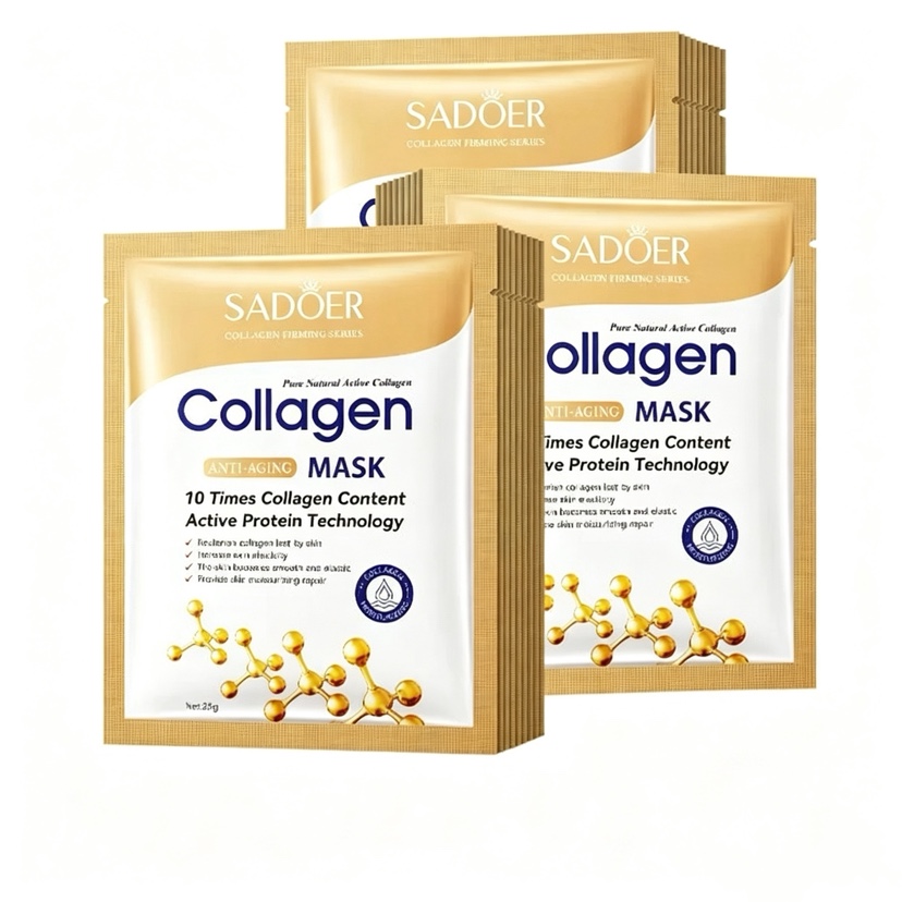 5/10/20/30pcs Korean Collagen  - đánh giá và giá Sheet Mask Collagen