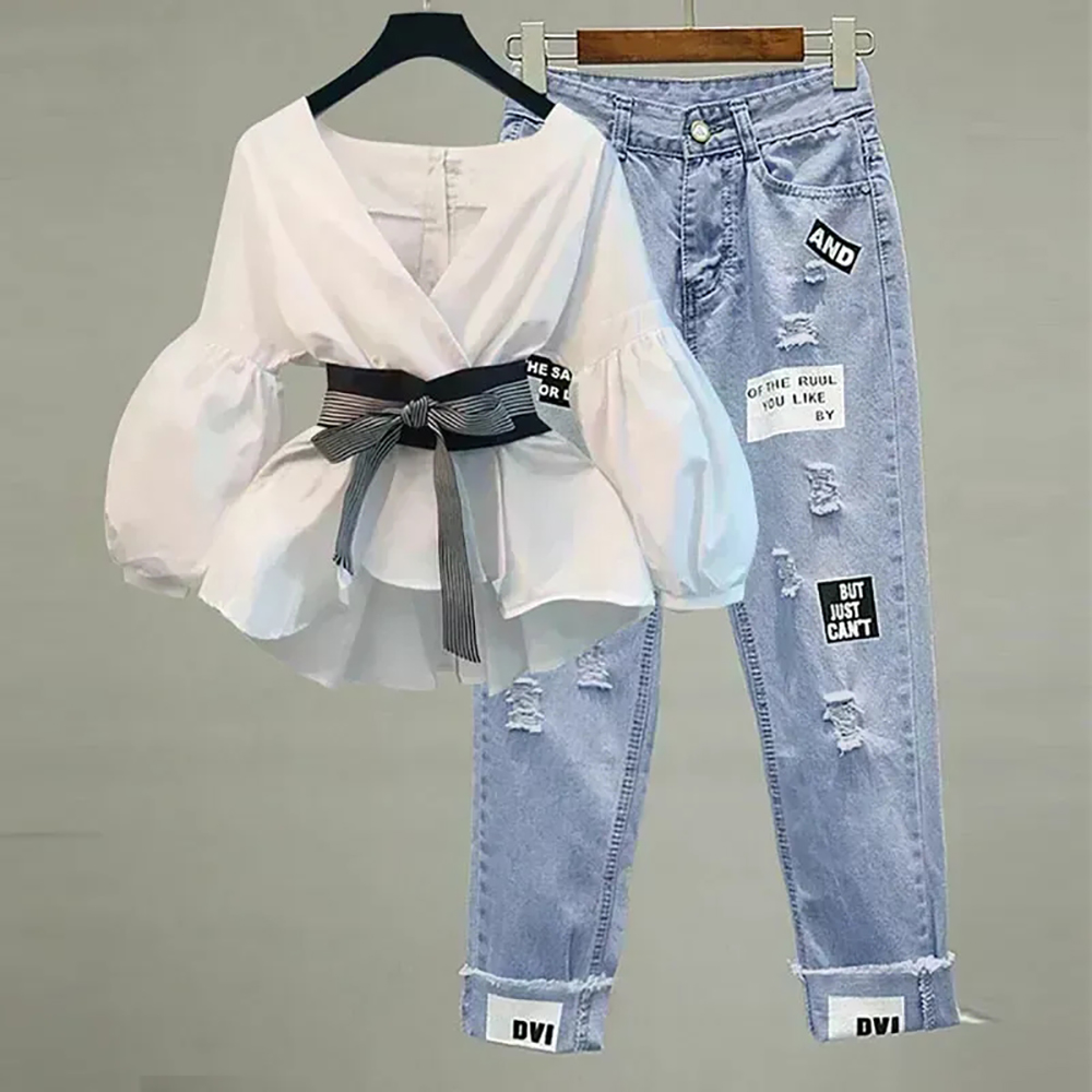 Women Elegant V-Neck Stripe La - đánh giá và giá Korean Lifestyle