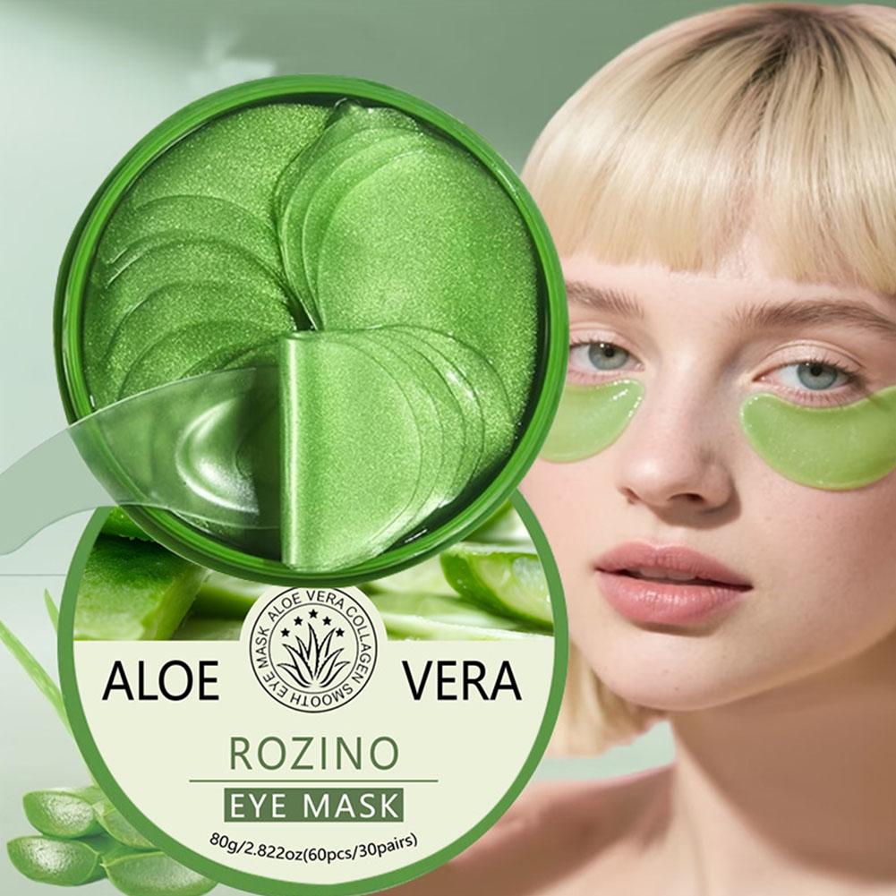 60pcs Aloe Vera Collagen Eye M - đánh giá và giá Sheet Mask Collagen