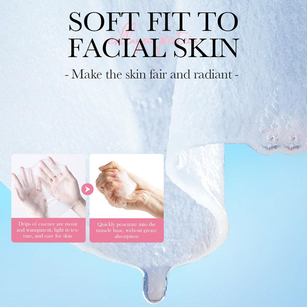5Pcs Collagen Sakura Face Mask - đánh giá và giá Sheet Mask Collagen