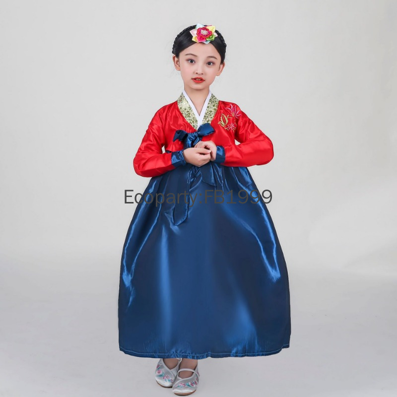 4 Colors Girls Hanbok Dress Ko - đánh giá và giá Korean Lifestyle