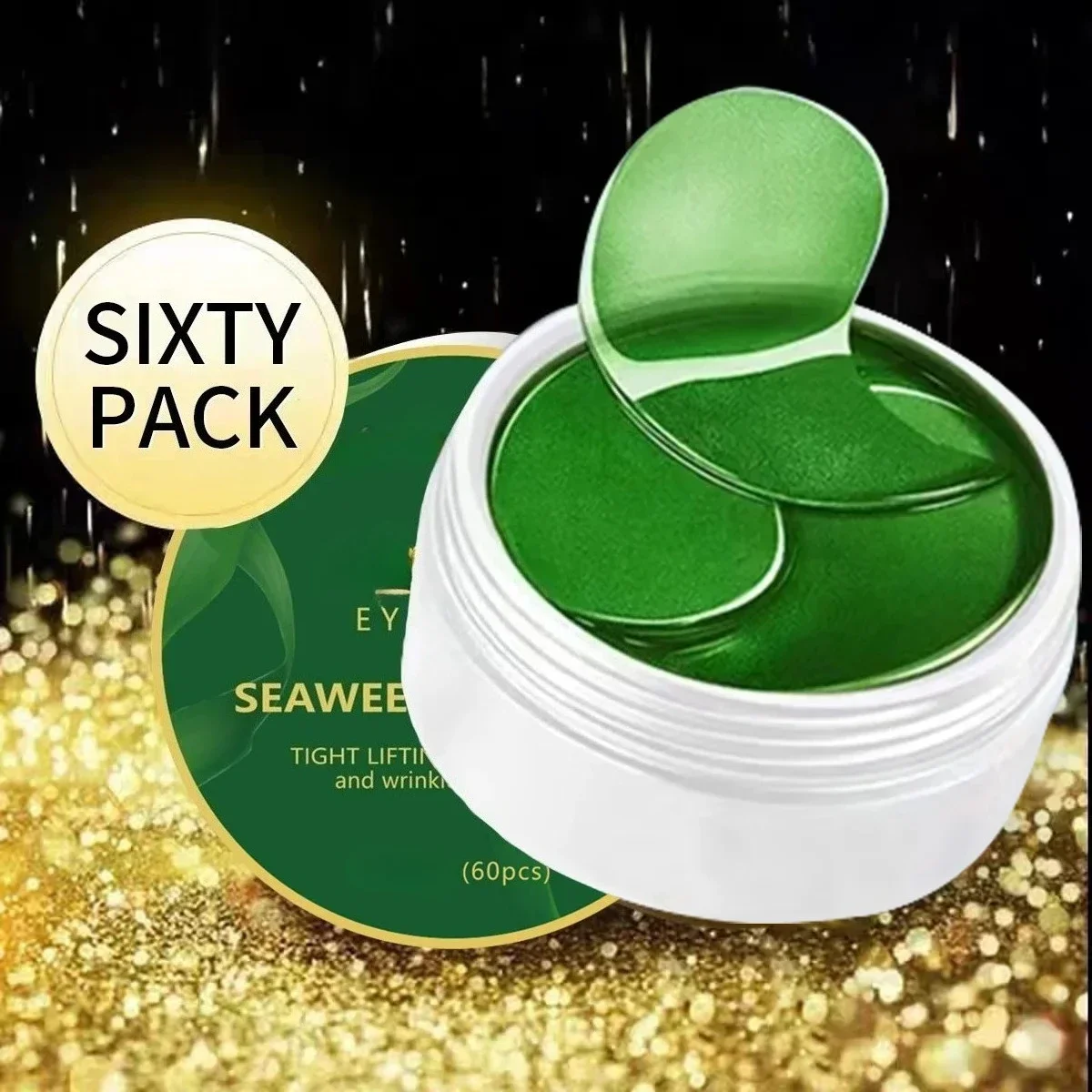 60pcs seaweed hyaluronic acid  - đánh giá và giá Sheet Mask Collagen