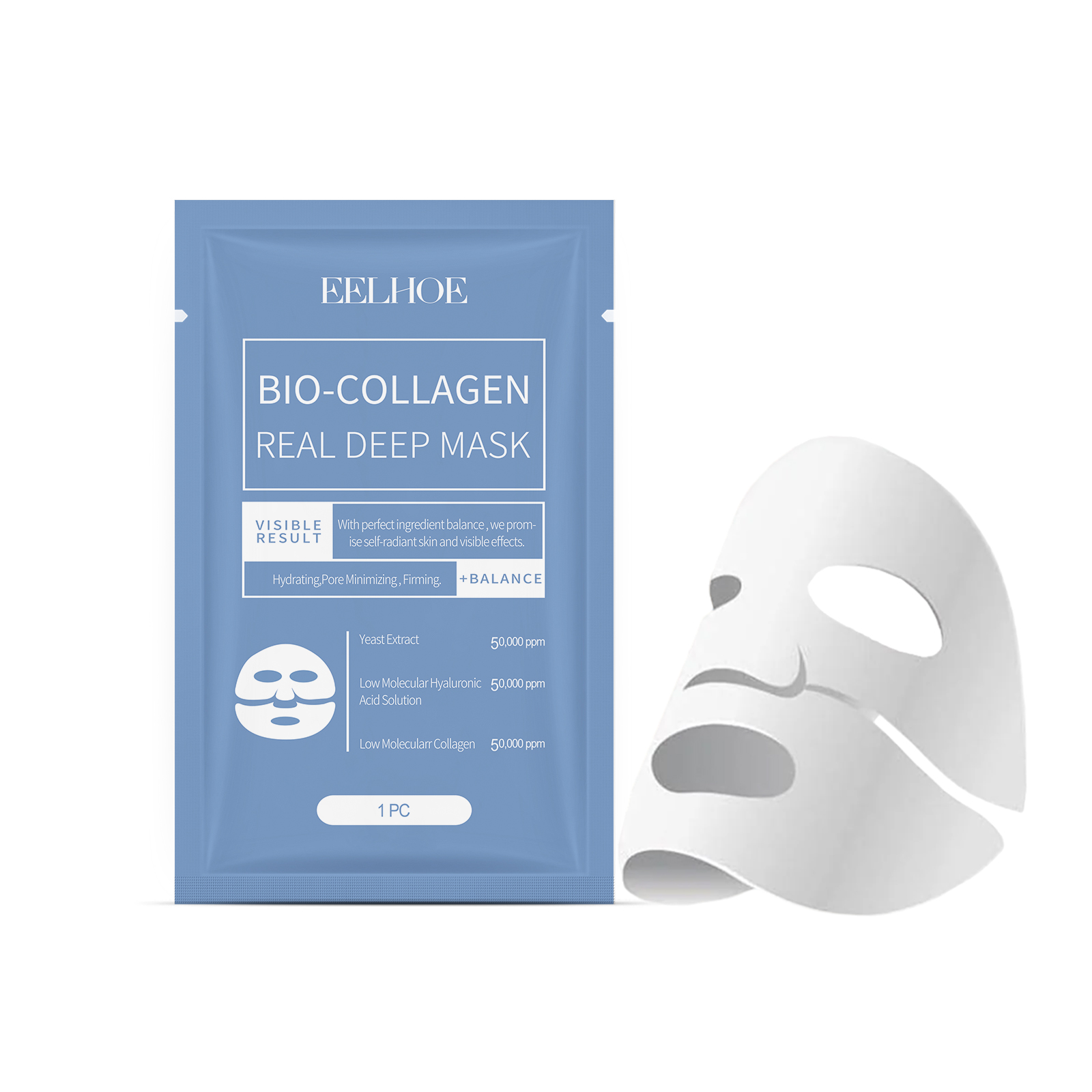 EELHOE Bio Collagen Face Mask  - đánh giá và giá Sheet Mask Collagen