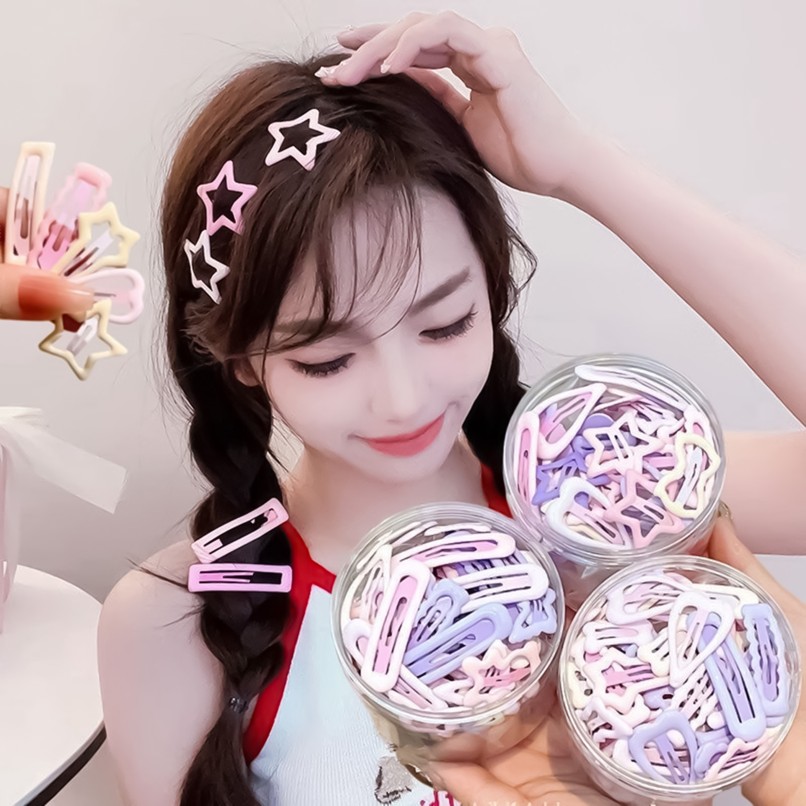 3PCS Sweet Style Headwear Pins - đánh giá và giá Korean Lifestyle & Kids Boutique Photos