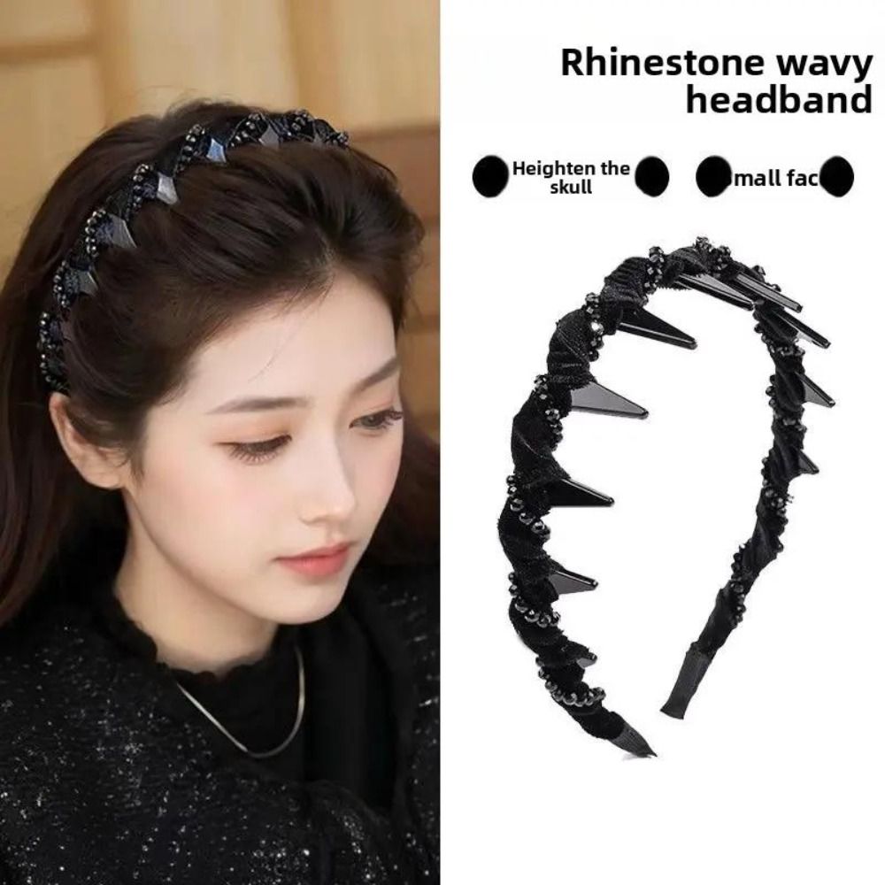 Toothed Wave Headband with Bea - đánh giá và giá Korean Lifestyle