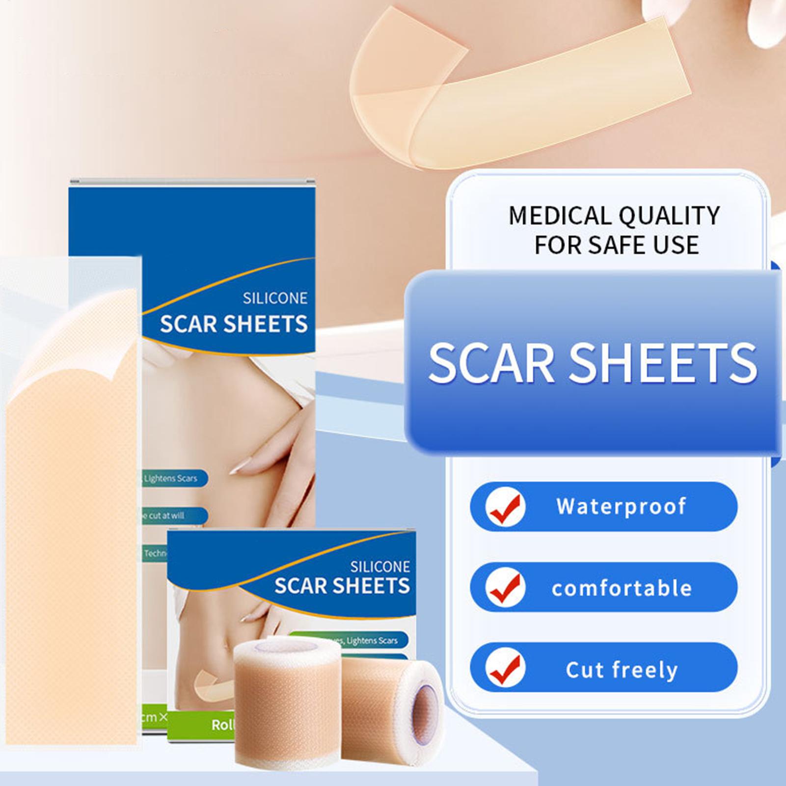 1 Roll Silicone Scar Sheets 4c - đánh giá và giá Sheet Mask Collagen